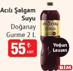 DOĞANAY GURME ACILI ŞALGAM SUYU 2 L fiyat ve kampanya bilgisi